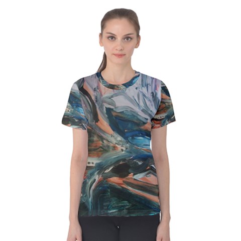 Night Lillies Women s Cotton Tee by bestdesignintheworld