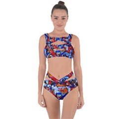 Mixed Feelings Bandaged Up Bikini Set 