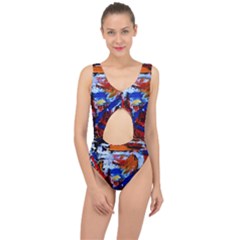 Mixed Feelings Center Cut Out Swimsuit by bestdesignintheworld