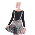 Lady With Lillies Suspender Skater Skirt View1