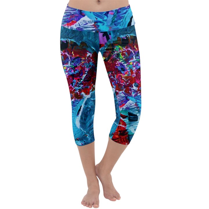 Meet Me In Osaka Capri Yoga Leggings