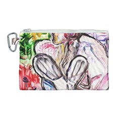 Every Girl Has A Dream Canvas Cosmetic Bag (large)