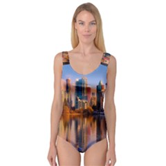 Vancouver Canada Sea Ocean Princess Tank Leotard  by Simbadda