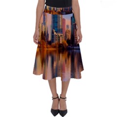 Vancouver Canada Sea Ocean Perfect Length Midi Skirt