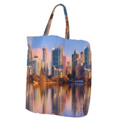 Vancouver Canada Sea Ocean Giant Grocery Zipper Tote by Simbadda