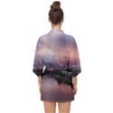 Sunset Melbourne Yarra River Half Sleeve Chiffon Kimono View2