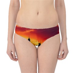 Skyline New York City Sunset Dusk Hipster Bikini Bottoms by Simbadda