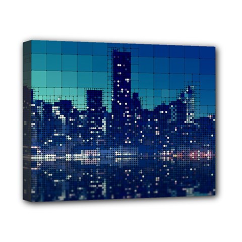 Skyscrapers City Skyscraper Zirkel Canvas 10  X 8  by Simbadda