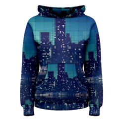 Skyscrapers City Skyscraper Zirkel Women s Pullover Hoodie by Simbadda