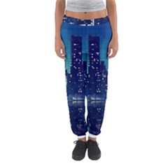 Skyscrapers City Skyscraper Zirkel Women s Jogger Sweatpants by Simbadda