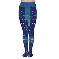 Skyscrapers City Skyscraper Zirkel Women s Tights by Simbadda