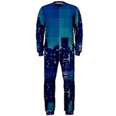 Skyscrapers City Skyscraper Zirkel Onepiece Jumpsuit (men)  by Simbadda