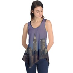 Skyline City Manhattan New York Sleeveless Tunic by Simbadda