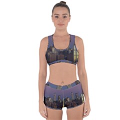 Skyline City Manhattan New York Racerback Boyleg Bikini Set by Simbadda