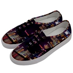 Building Skyline City Cityscape Men s Classic Low Top Sneakers by Simbadda