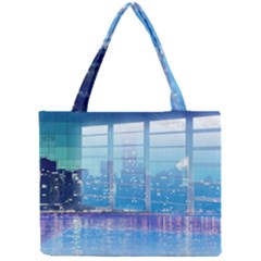 Skyscrapers City Skyscraper Zirkel Mini Tote Bag by Simbadda