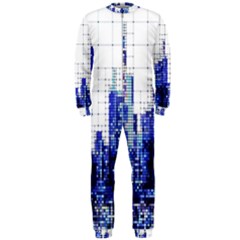 Skyscrapers City Skyscraper Zirkel Onepiece Jumpsuit (men)  by Simbadda