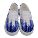 Skyscrapers City Skyscraper Zirkel Women s Canvas Slip Ons View1