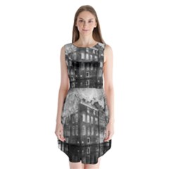 Reflection Canal Water Street Sleeveless Chiffon Dress   by Simbadda