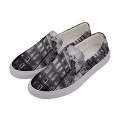 Reflection Canal Water Street Women s Canvas Slip Ons by Simbadda