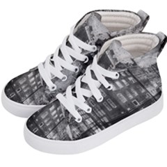 Reflection Canal Water Street Kid s Hi-top Skate Sneakers by Simbadda