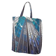 Architecture Skyscraper Giant Grocery Zipper Tote by Simbadda