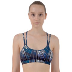 Architecture Skyscraper Line Them Up Sports Bra by Simbadda