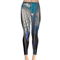 Architecture Skyscraper Inside Out Leggings by Simbadda