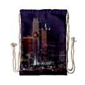 Dallas Texas Skyline Dusk Usa Drawstring Bag (Small) View1