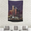 Dallas Texas Skyline Dusk Usa Small Tapestry View2