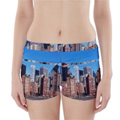 Skyscraper Architecture City Boyleg Bikini Wrap Bottoms by Simbadda