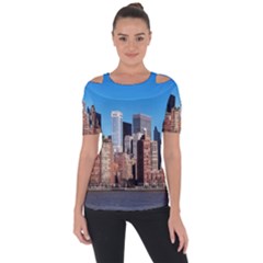 Skyscraper Architecture City Short Sleeve Top by Simbadda