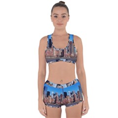 Skyscraper Architecture City Racerback Boyleg Bikini Set by Simbadda