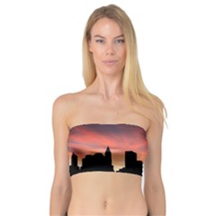 Skyline Panoramic City Architecture Bandeau Top by Simbadda