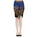 Skyline Downtown Seattle Cityscape Midi Wrap Pencil Skirt View1