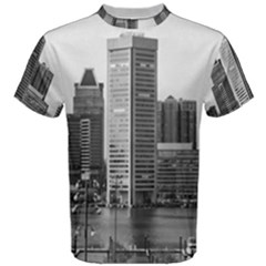 Architecture City Skyscraper Men s Cotton Tee by Simbadda