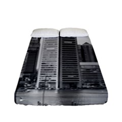 Architecture City Skyscraper Fitted Sheet (full/ Double Size) by Simbadda