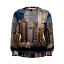 New York Skyline Manhattan Hudson Women s Sweatshirt View1