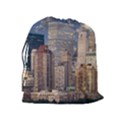 New York Skyline Manhattan Hudson Drawstring Pouches (Extra Large) View2