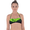 Aurora Borealis Northern Lights Sky Halter Bandeau Bikini Top View1