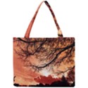 Tree Skyline Silhouette Sunset Mini Tote Bag View1