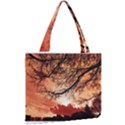 Tree Skyline Silhouette Sunset Mini Tote Bag View2