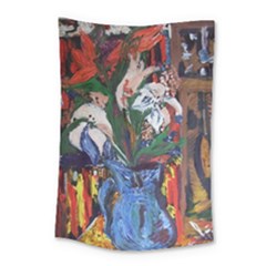 Buckeut In A Blue Jur Small Tapestry by bestdesignintheworld