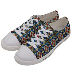 Artwork By Patrick-colorful-42 Women s Low Top Canvas Sneakers by ArtworkByPatrick