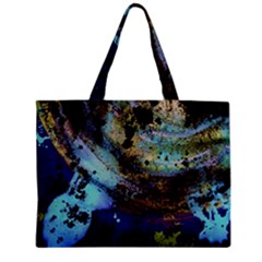 Blue Options 3 Zipper Mini Tote Bag by bestdesignintheworld