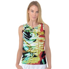 Blue Flamingoes 3 Women s Basketball Tank Top by bestdesignintheworld