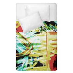 Blue Flamingoes 3 Duvet Cover Double Side (single Size)