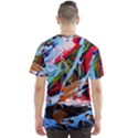 Blue Flamingoes 4 Men s Sports Mesh Tee View2