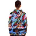 Blue Flamingoes 4 Women s Zipper Hoodie View2