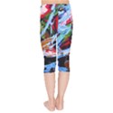 Blue Flamingoes 4 Kids  Capri Leggings  View2